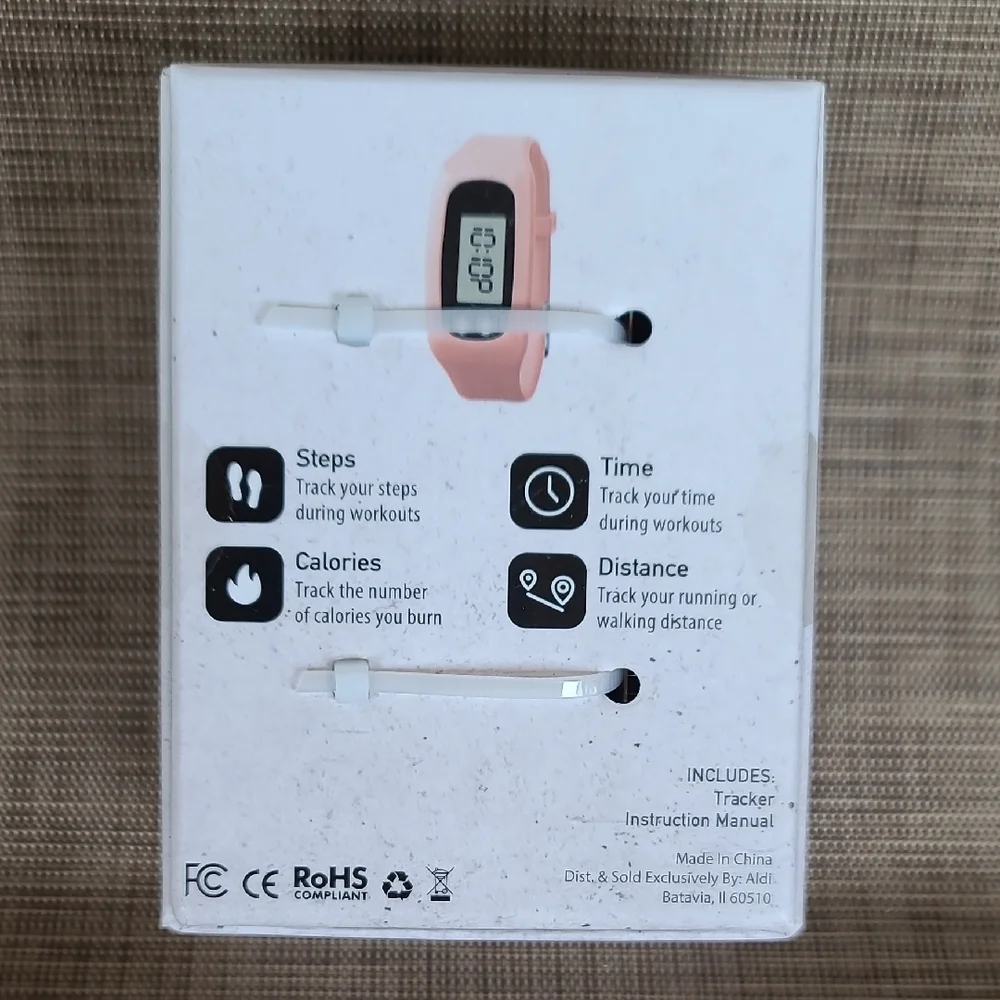 Pink Activity Tracker Watch - Picture 2 of 4